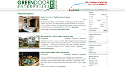 Desktop Screenshot of greendoorenterprises.com